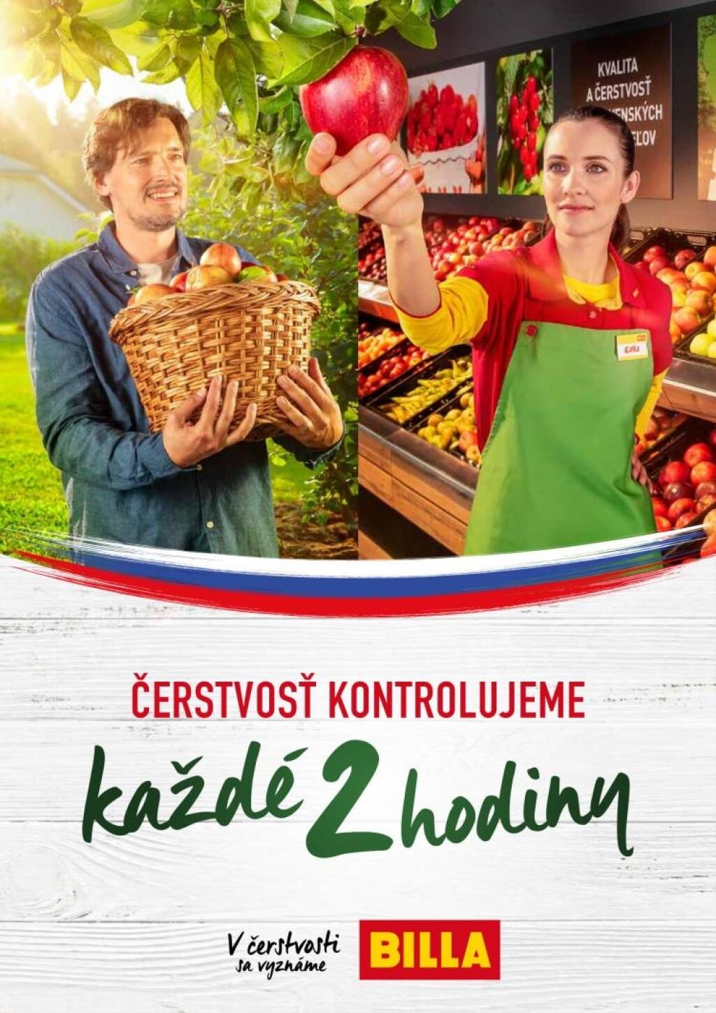 Billa v letnej kampani promuje sortiment od slovenských farmárov