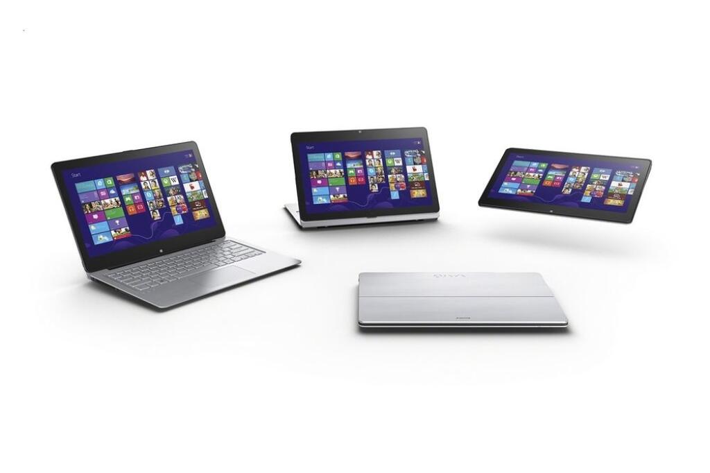 Vaio Fit multi-flip: Trojica rotujúcich notebookov