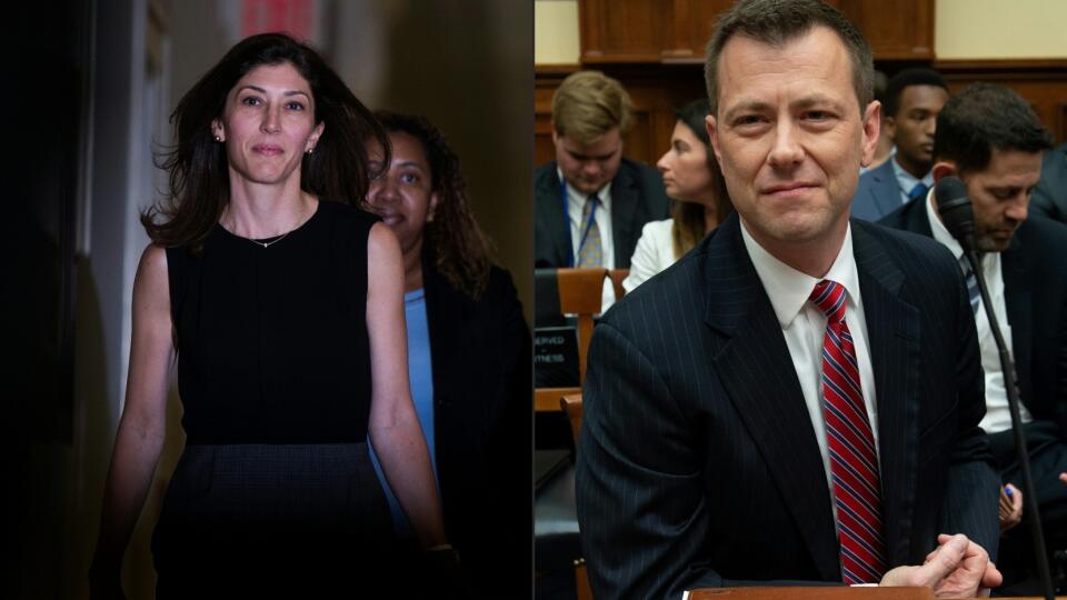 Milenci: Lisa Pageová a Peter Strzok v esemeskách ohovárali Donalda Trumpa.