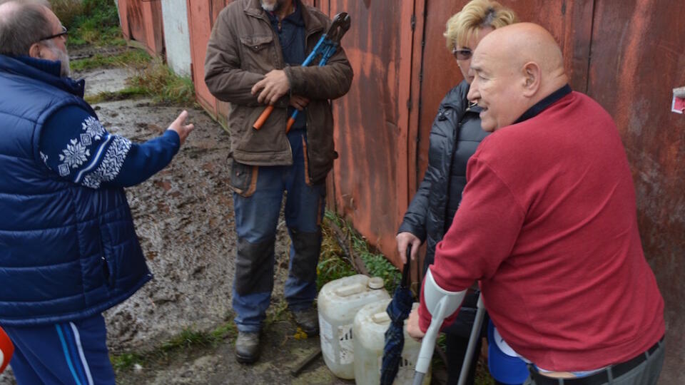 Hádka pre exekúciu. 