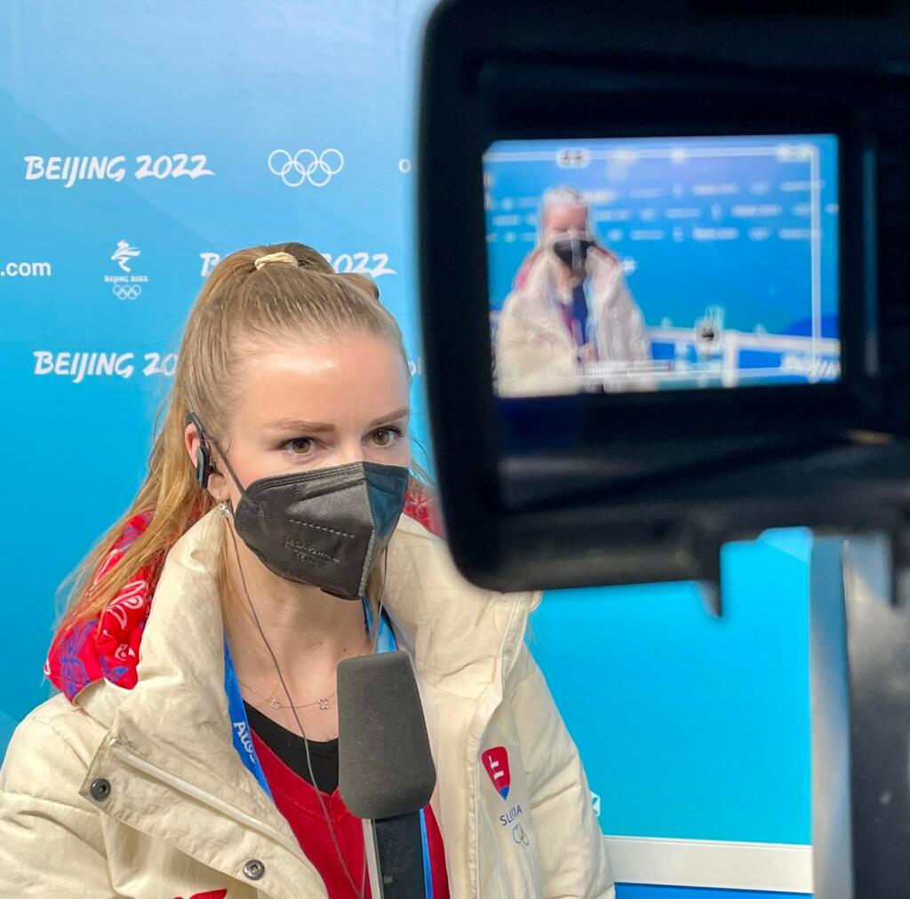 Barbora dávala už na olympiáde v Pekingu hokejistom nezmyselné otázky a mnohí len tápali, čo majú povedať.