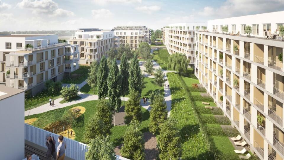 Vizualizácia druhej etapy projektu Nový Ružinov