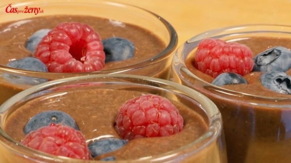 Chia puding s ovocím