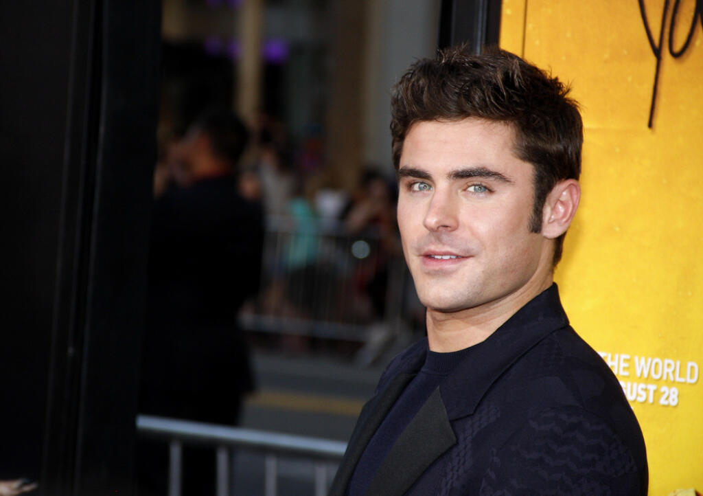 Hollywood,,Ca,-,August,20,,2015:,Zac,Efron,At,The