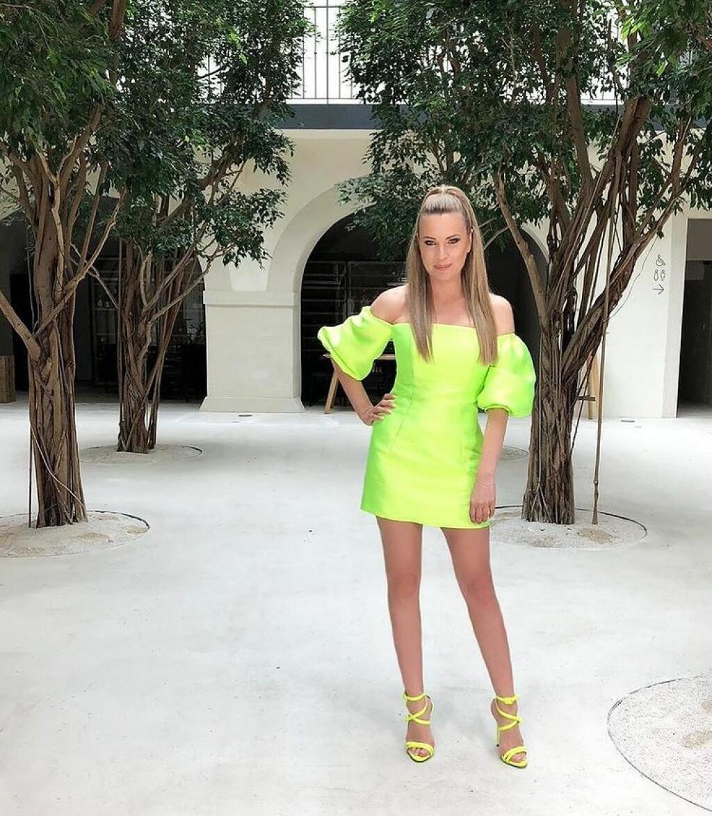 Erika Judínyová- pred tehotenstvom býval jej outfit svieži, mierne sexi a nápaditý