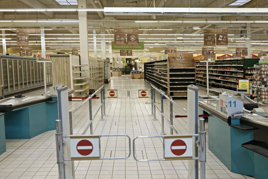 Predajňa Carrefour v OC Cassovia