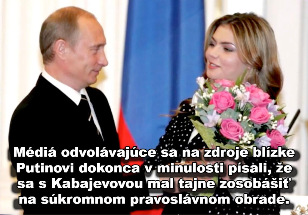 Médiá už v minulosti písali o tajnej svadbe Putina a Kabajevovej. Ruský prezident túto informáciu nepotvrdil, avšak najnovšie zábery opäť rozvírili hladinu. Pozrite sa v GALÉRII.