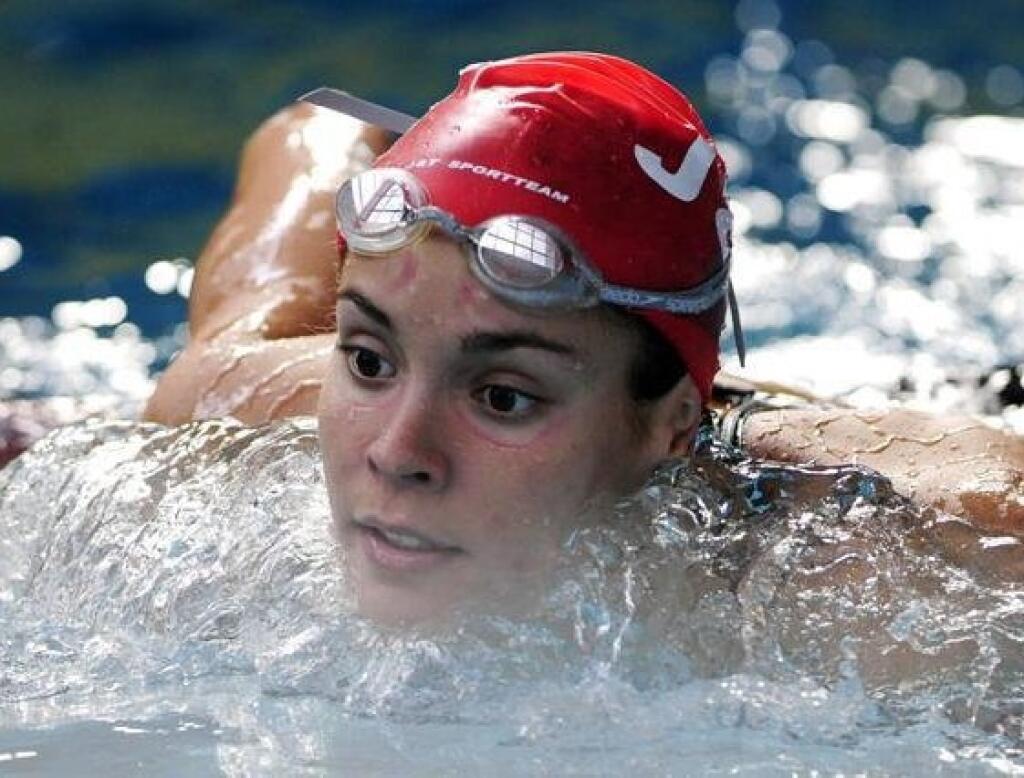 Katarína Listopadová patrila svojho času k najlepším plavkyniam na Slovensku.