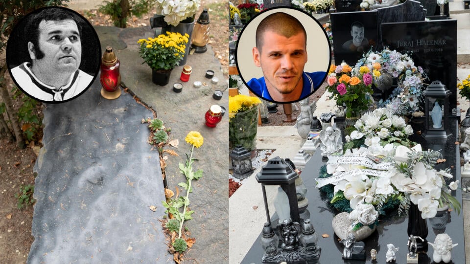 Boli miláčikmi tribún a ľudia na nich nezabudli ani po smrti. Slováci v týchto dňoch spomínajú na svojich blízkych, no mnohí si pripomínajú aj pamiatku slávnych slovenských športovcov.