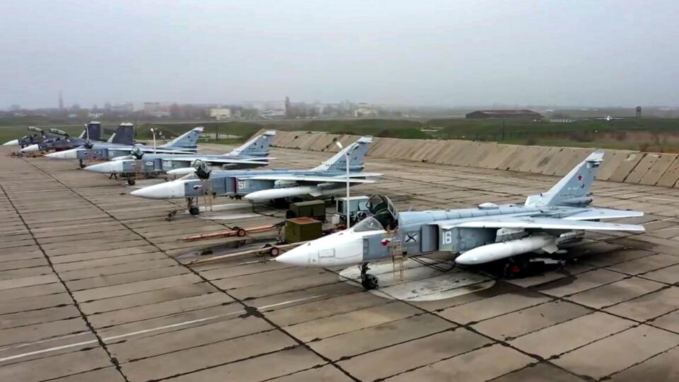 Ruské vojenské lietadlá Su-24