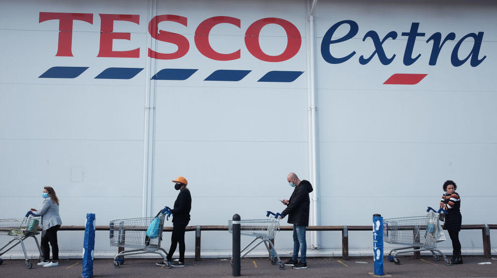 Tesco - koronavírus
