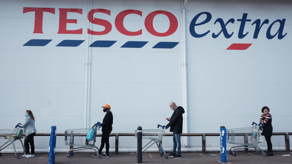 Tesco - koronavírus