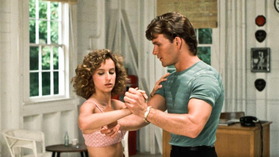 Jennifer Grey and Patrick Swayze