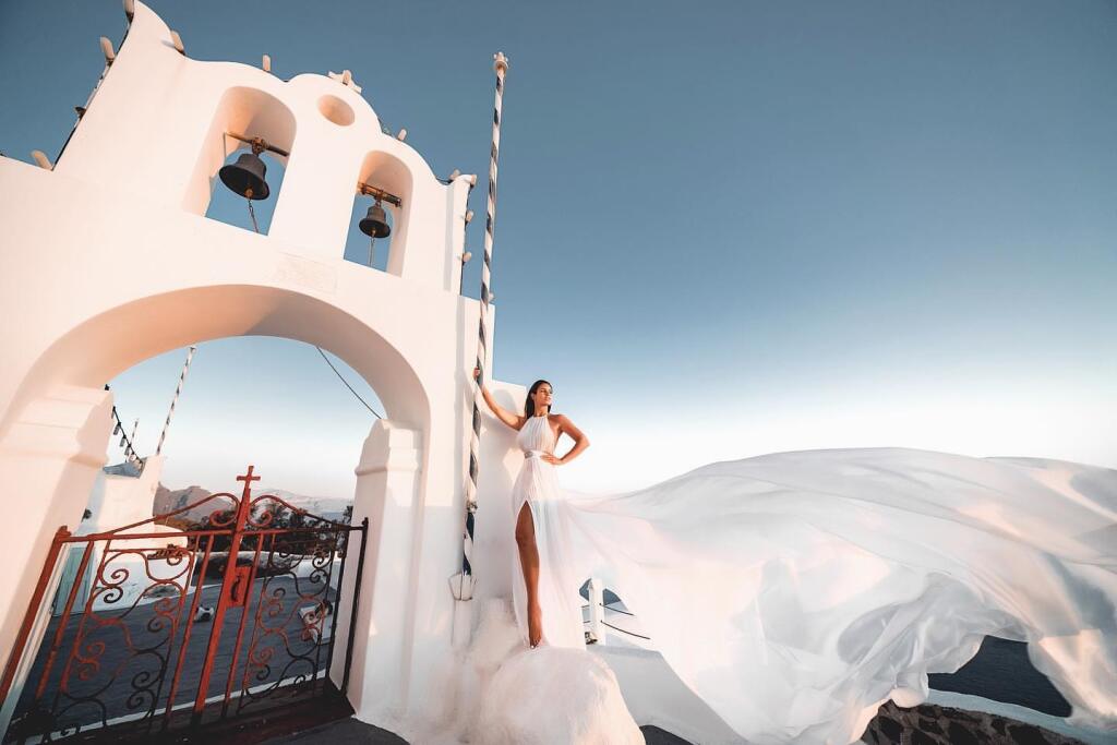 Lucia Javorčeková neváhala zhodiť oblečenia aj v známej destinácii Santorini.