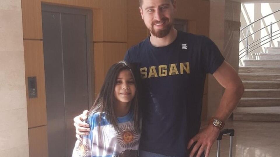 Sagan je vzorom pre malú Argentínčanku so slovenskými koreňmi.