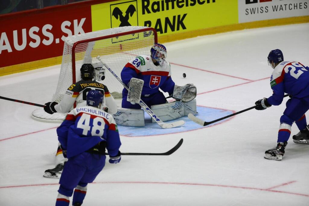 Slovensko - Nemecko po prvej tretine 0:0.