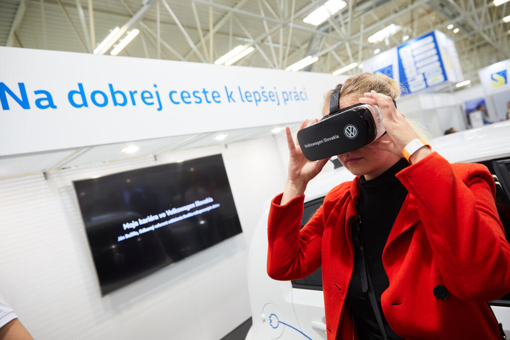 Virtuálna realita vo Volkswagen Slovensko.