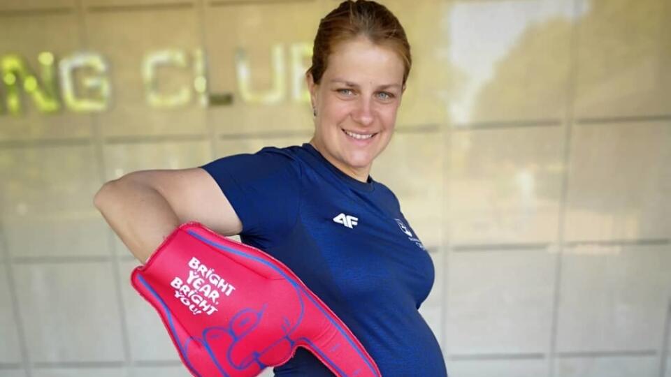 Tomu sa povie premena. Len na začiatku októbra slovenská strelkyňa Zuzana Rehák-Štefečeková porodila, teraz ukázala nielen syna Noaha, ale aj svoju figúru.