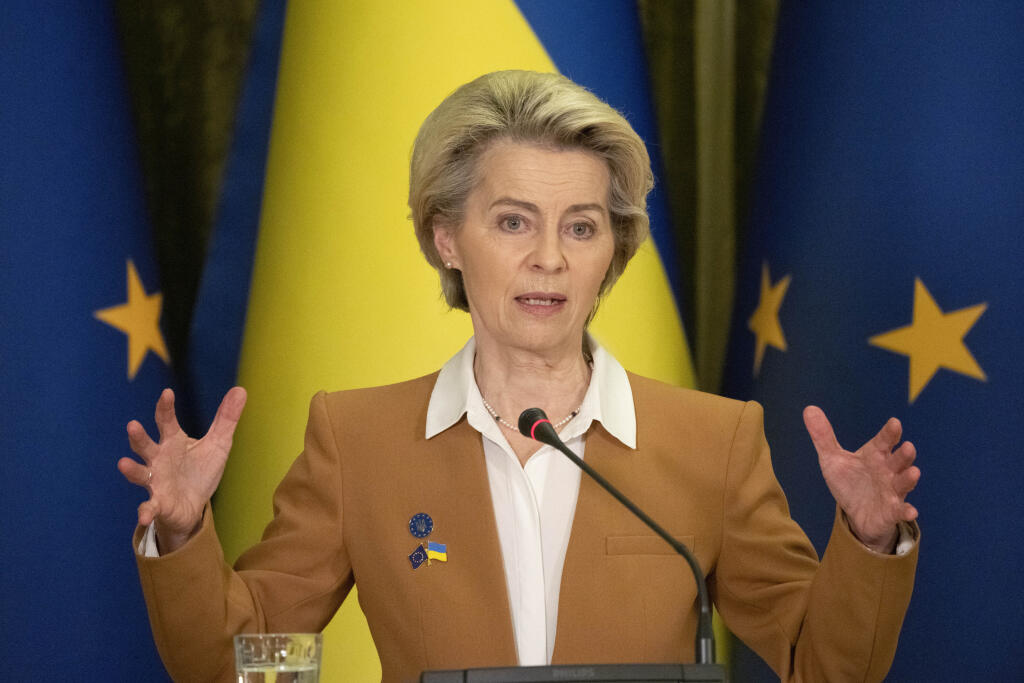 Przewodnicząca Komisji Europejskiej (KE) Ursula von der Leyen.