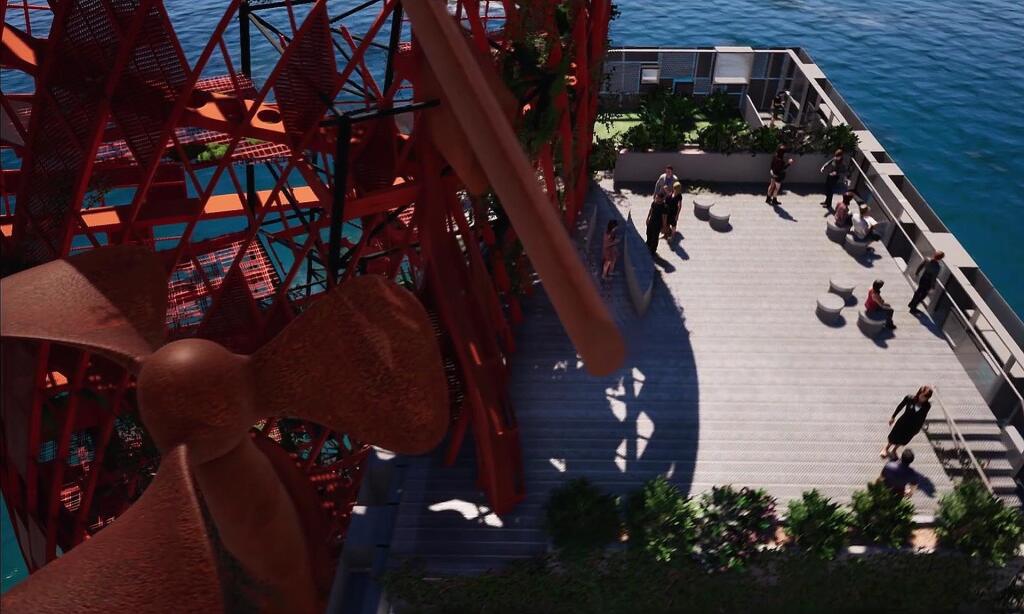 Vizualizácia projektu Top Tower, ktorý má byť najvyššou budovou Prahy