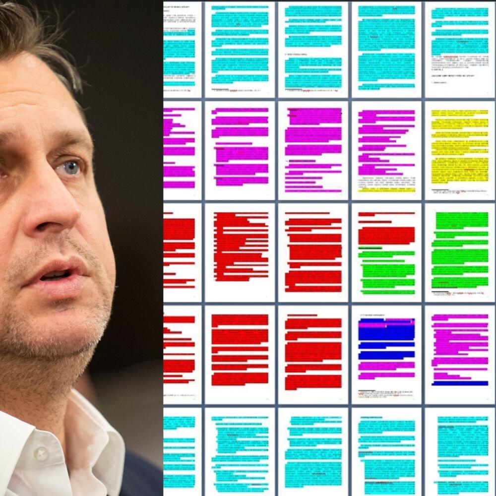 Pekne na obrázku: Ondrej Dostál si dal námahu a farebne označil všetky nepôvodné state v Dankovej práce.