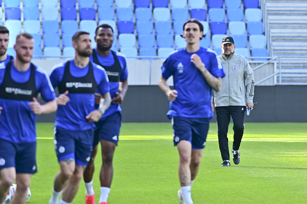 Prvý deň Vladimíra Weissa st. ako staronového trénera Slovana Bratislava