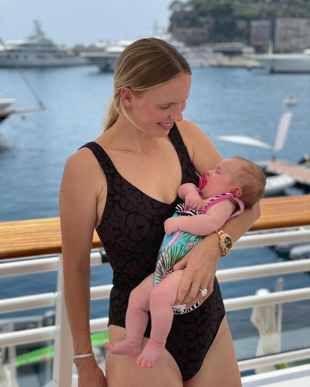 Caroline Wozniacki. Kde nechala tehotenské kilá?
