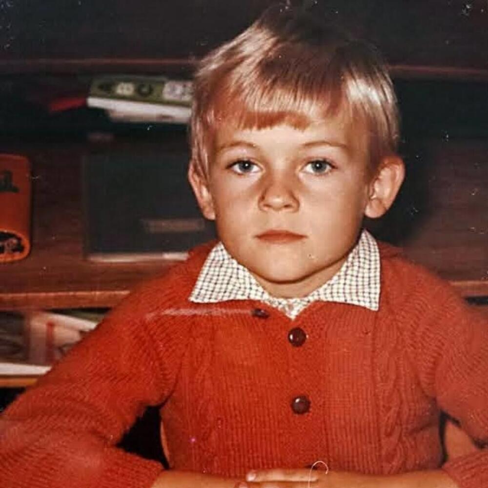 Peter Pellegrini ako malý chlapec
