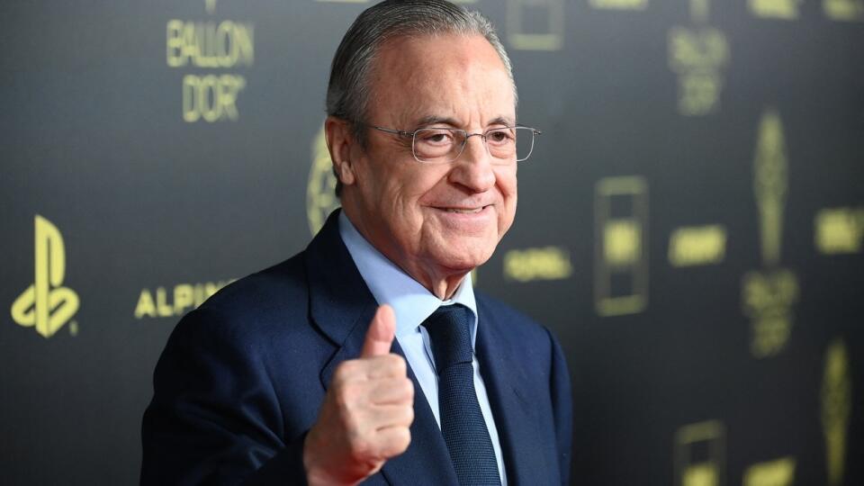 Prezident Realu Madrid Florentino Perez.
