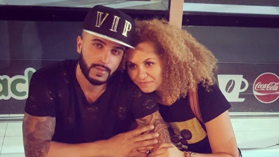Reza s priateľkou Dagmar