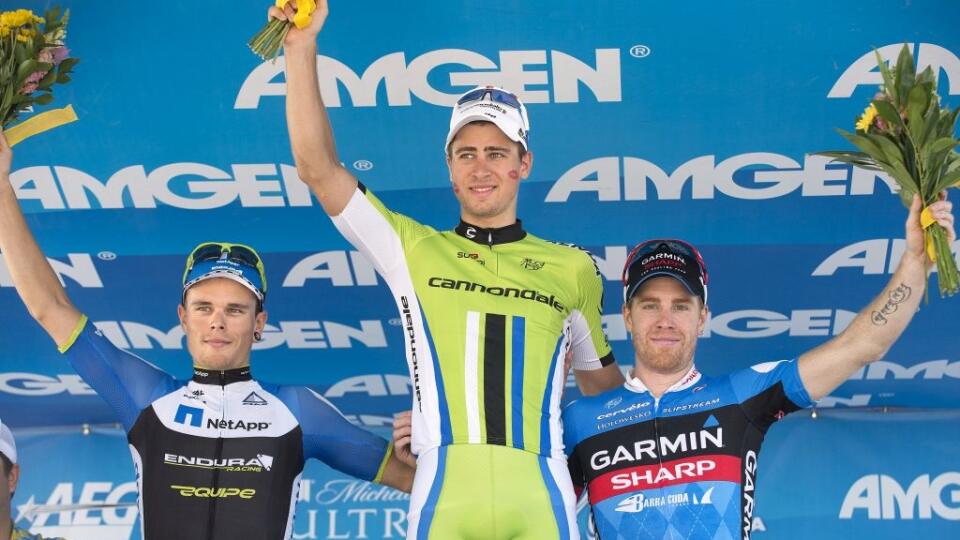 Peter Sagan na začiatku svojej kariéry zviedol niekoľko tvrdých súbojov s Farrarom (vpravo).