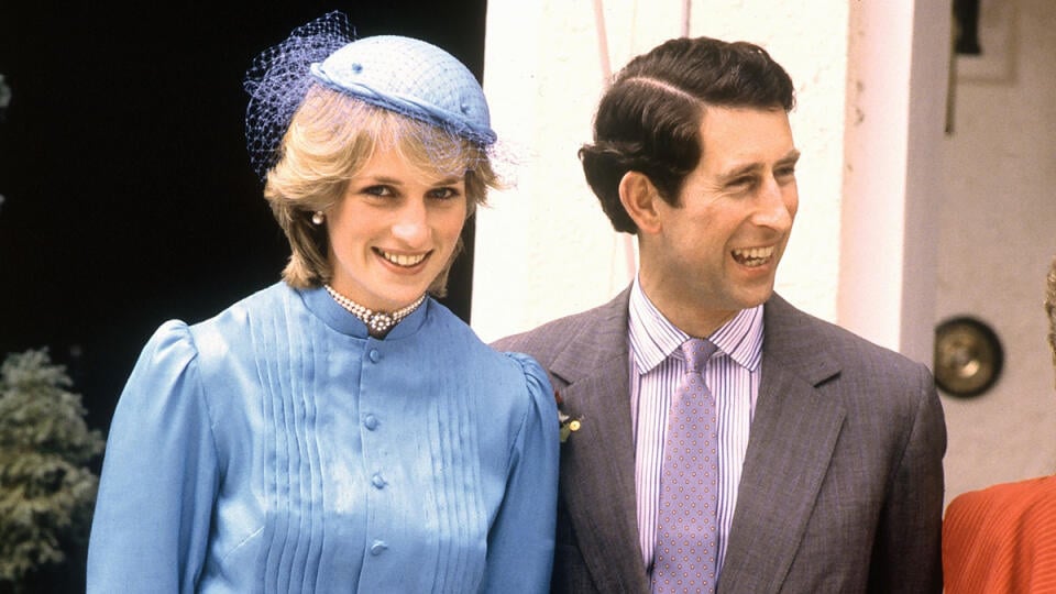 Princezná Diana (†36) a princ Charles (72)