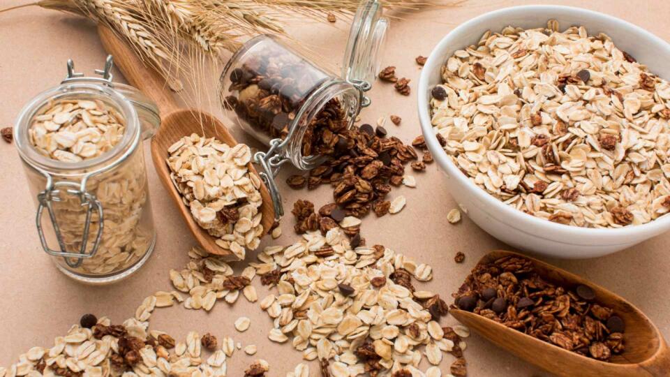vločky, ovsené, ražné, oat