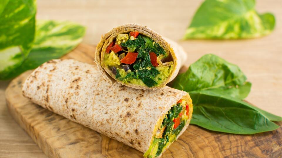 Raňajkové burrito