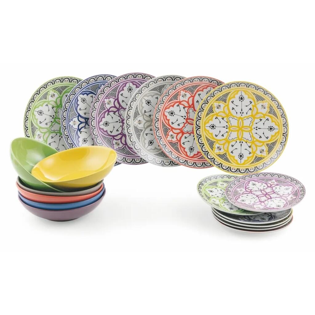 5. Súprava riadu z porcelánu a kameniny, www.bonami.sk, 130 €