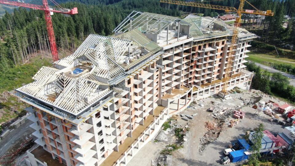 Aktuálny stav výstavby najväčšieho projektu v Tatrách (september 2019)