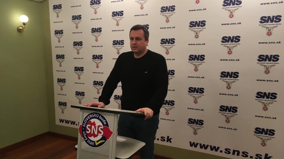 Predseda SNS Andrej Danko