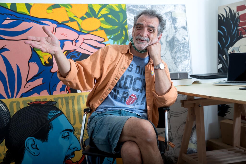 Jozef “Danglár” Gertli, slovenský výtvarník a karikaturista.