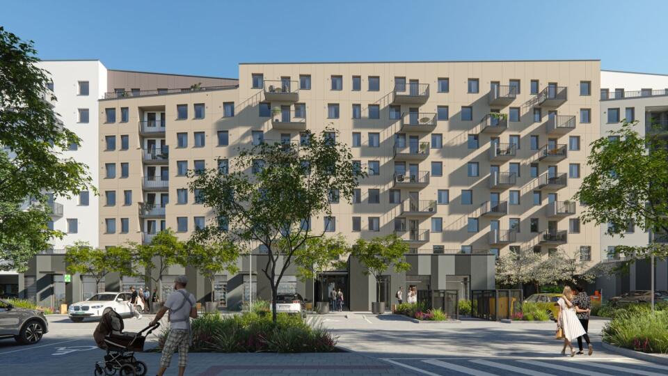 Etapa Magnolia 2 projektu NUPPU od YIT Slovakia.