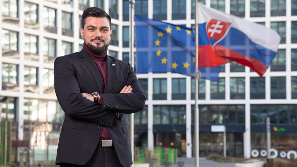 Na snímke Ivan Ivančin, štátny tajomník MIRRI (Ministerstvo investícií, regionálneho rozvoja a informatizácie) pre oblasť informatizácie.