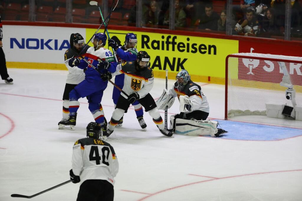 Slovensko - Nemecko po prvej tretine 0:0.
