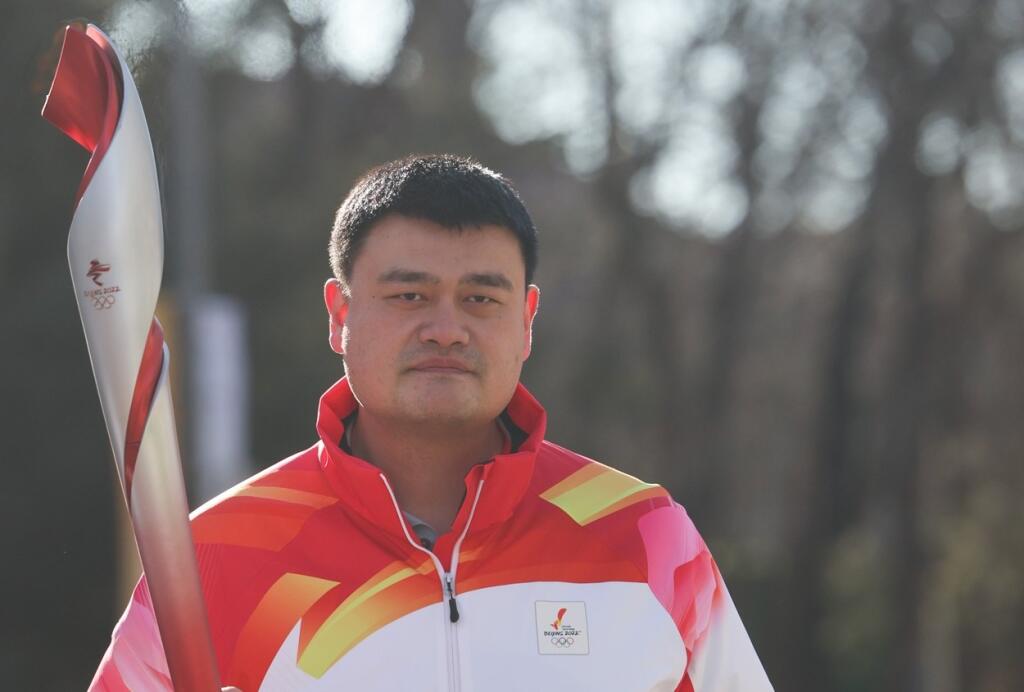 Jao Ming niesol pochodeň aj pred zimnými olympijskými hrami. Od roku 2008 sa zmenil.
