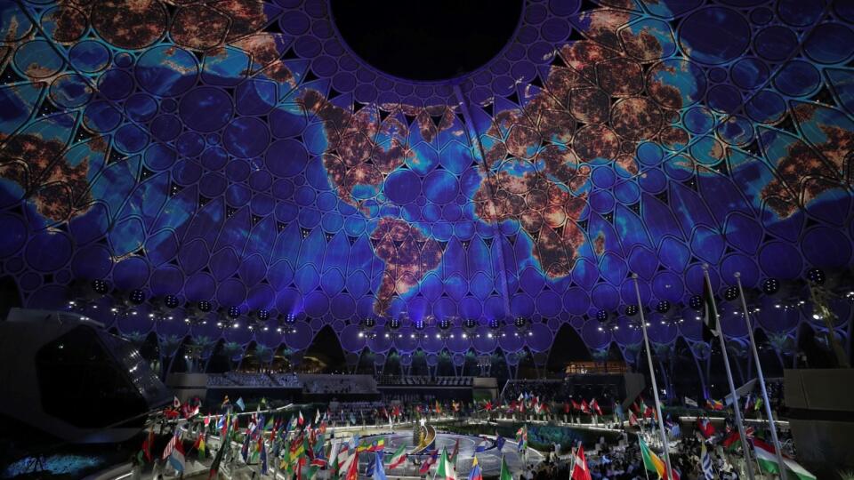 Otvárací ceremoniál svetovej výstavy EXPO v Dubaji