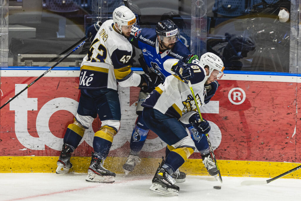Zápas 21.kola hokejovej Tipos Extraligy medzi HC Slovan Bratislava a HK Poprad.