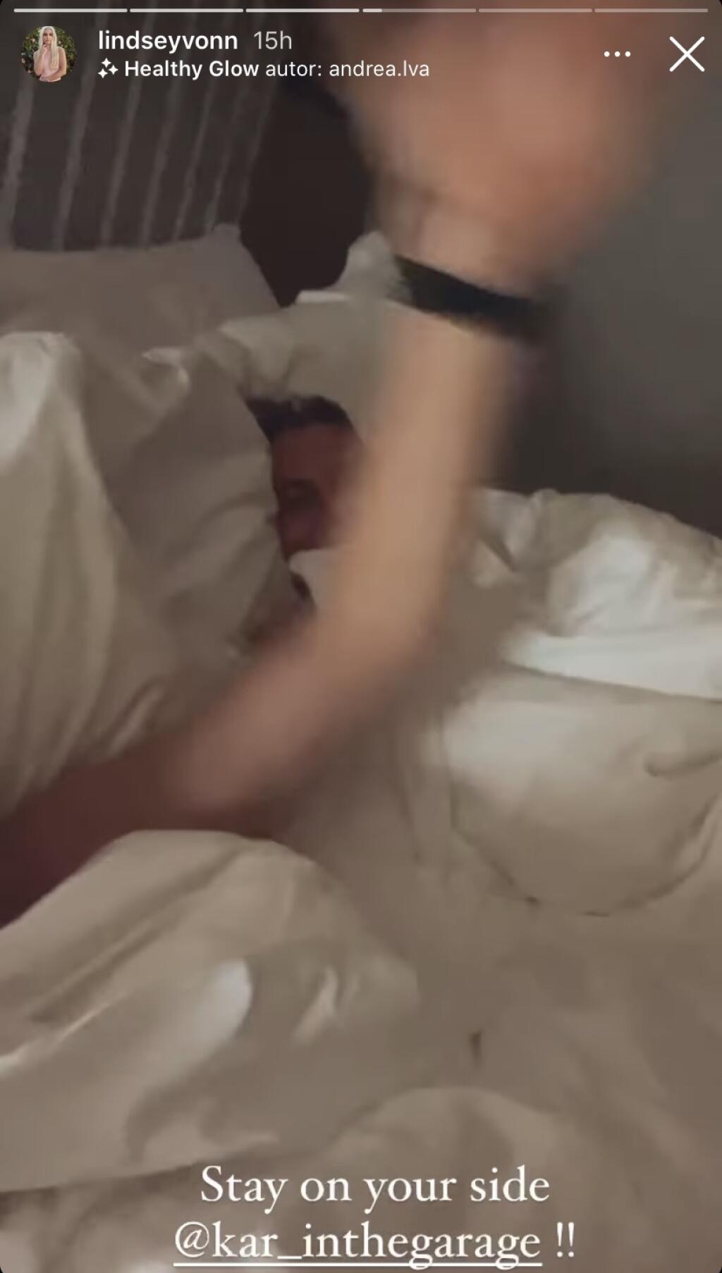 Lindsey Vonnová si po rozchode s P. K. Subbanom nasťahovala do postele svoju rovnako krásnu sestru.