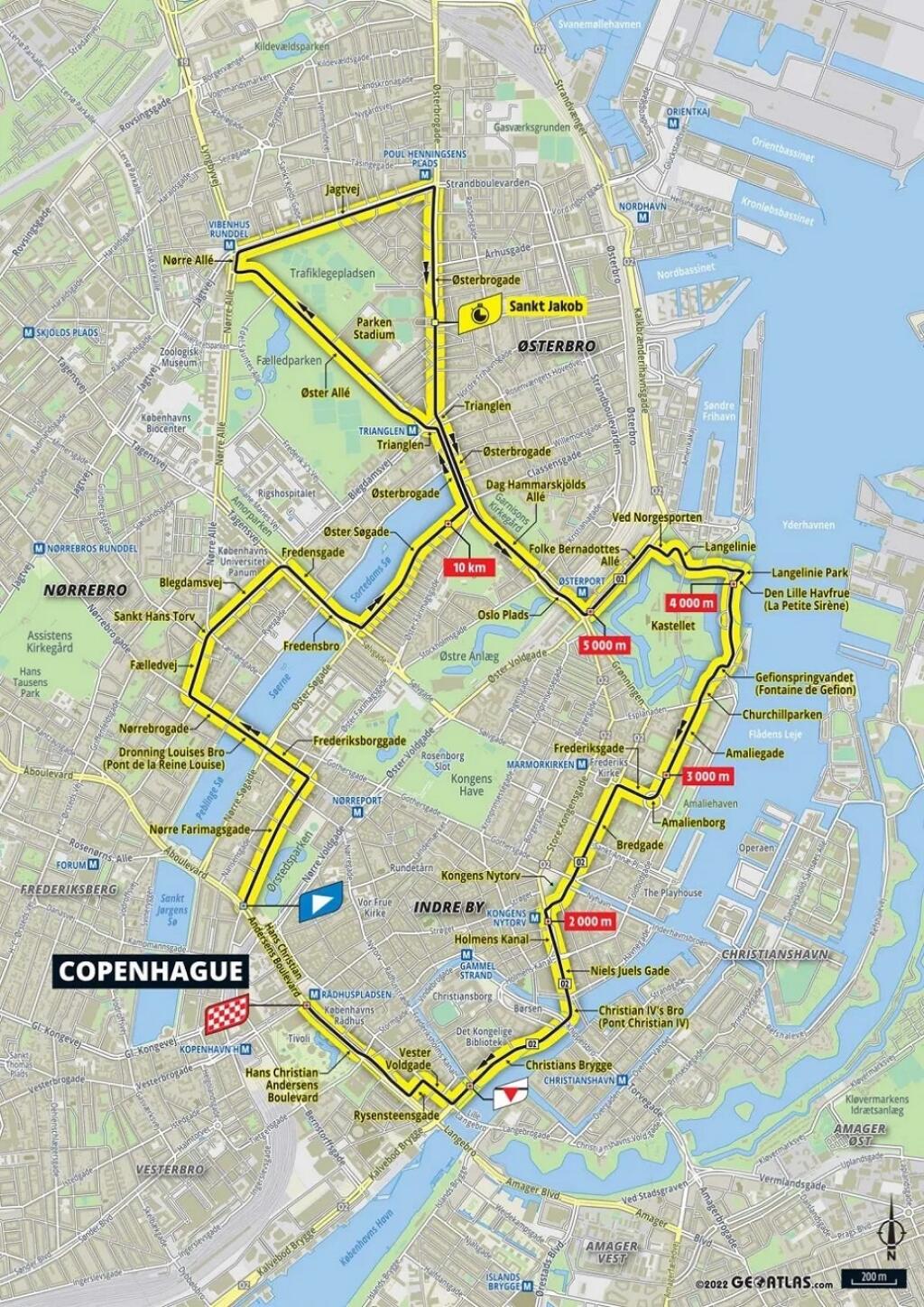 1. etapu Tour de France bude hostiť Kodaň