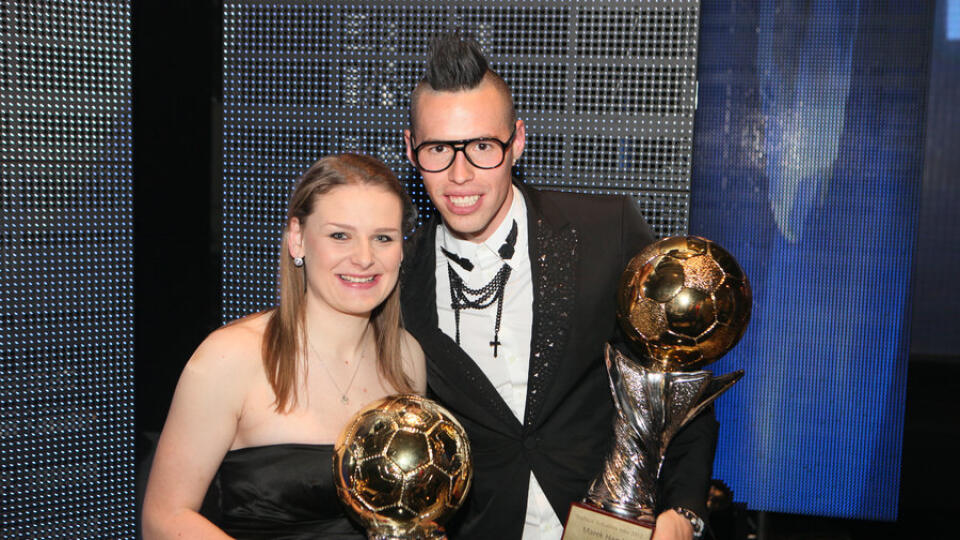 Ako Hamšík: Dominika zbiera jedno ocenenie za druhým. Už ich má osem za najlepšiu futbalistku roka.