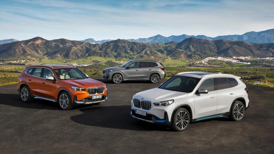 BMW X1 a BMW iX1.