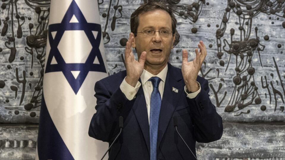 Izraelský prezident Jicchak Herzog