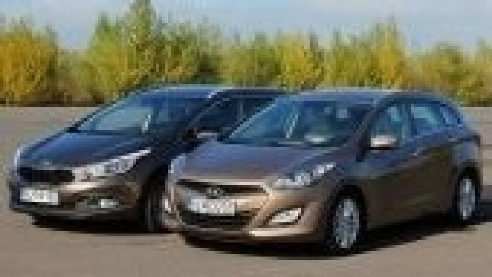 ikona Hyundai i30 kombi vs Kia ceed sw 1.6 CRDi